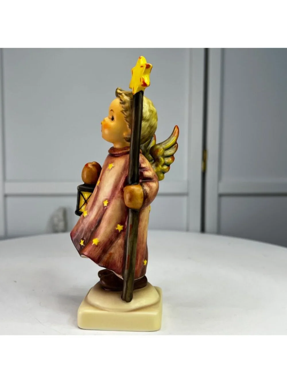 Hummel Christmas Song Figurine Angel With Lantern & Star Figurine From 1997